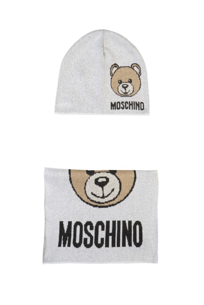 Moschino Scarf/Beanie Set