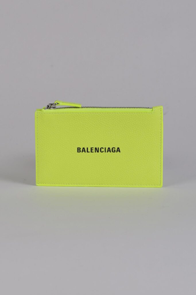 Balenciaga Neon Card Holder