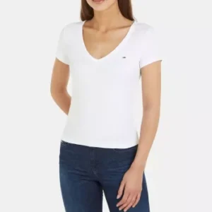 Tommy Jeans  Slim Essential Rib V