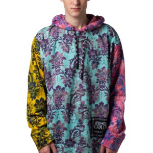 Versace Jeans Couture Colour Block Oversized Hoodie