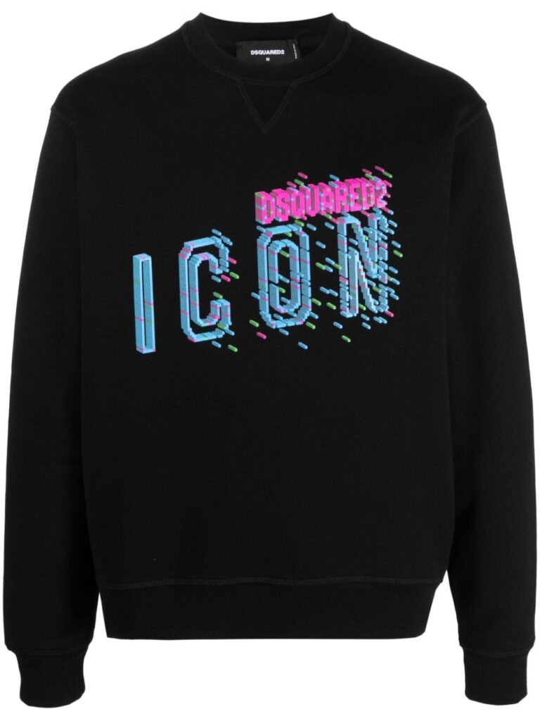 Dsquared Pixeled Icon Hoodie
