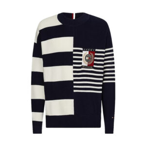 Tommy Hilfiger Mixed Stripe Crew Neck