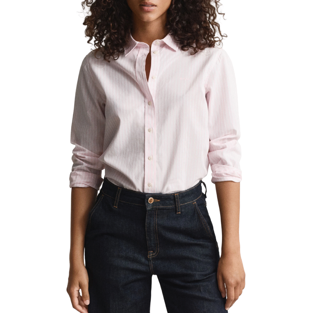 Reg Poplin Striped Shirt