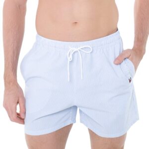 Medium Drawstring IThaca Stripe Swim