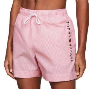 Medium Drawstring IThaca Stripe Swim