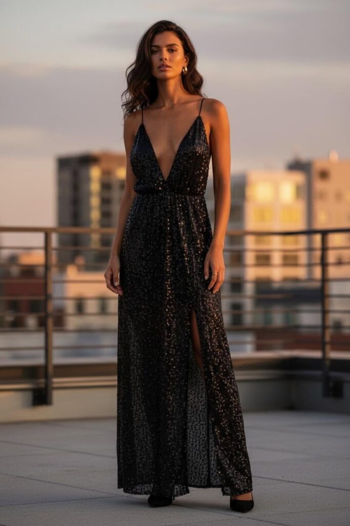 Sequined  Dress