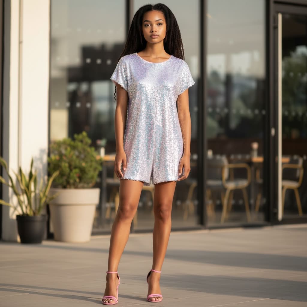 Glimmed Playsuit