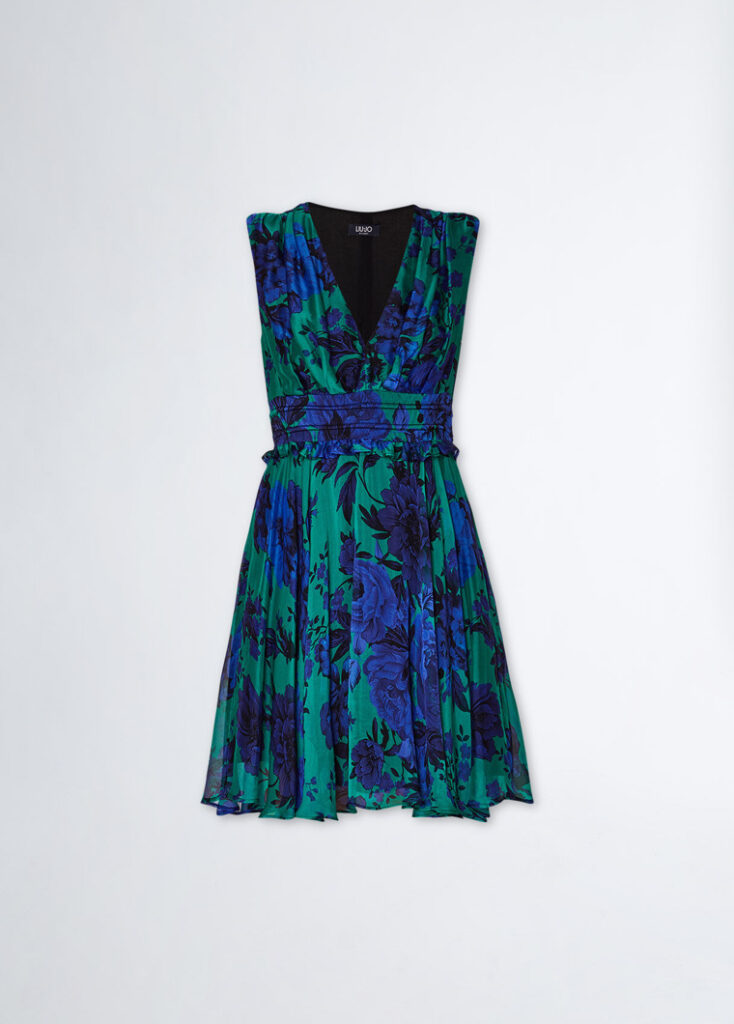 Flowers Bluette Dress