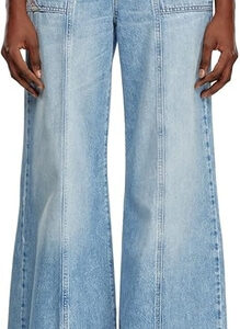 Wide Leg Denim Jeans